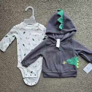 Dragon Baby Onesie and Hoodie Set